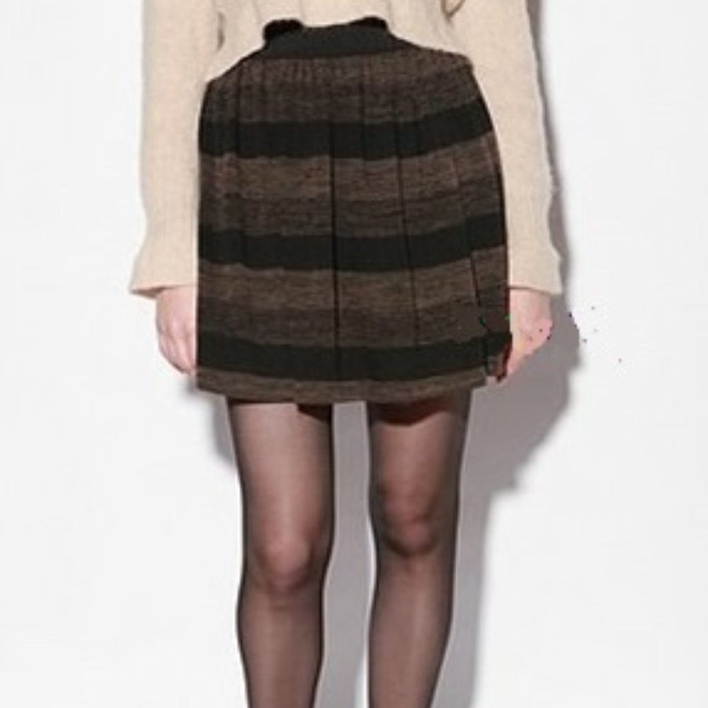 Sparkle & Fade Pleated Mini Skirt NEW